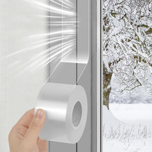 Carica l'immagine nel visualizzatore di Gallery, Nastro Sigillante Impermeabile Isolante per Porte Finestre Striscia di Tenuta Autoadesiva 3cmx10m Impermeabile Trasparen
