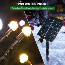 Carica l'immagine nel visualizzatore di Gallery, Luci Solari Da Giardino,Luce Solare Per Lucciole,4 Pezzi 32 Led Luci Esterno Energia Solare,Luci Solari Da Giardino All'aperto Impermeabili,per La Decorazione Del Cortile, Del Patio E Del Camminamento