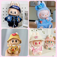 Carica l'immagine nel visualizzatore di Gallery, May Huang Vestiti per bambole di peluche da 17 cm per Labubu (H)