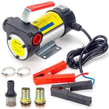 Carica l'immagine nel visualizzatore di Gallery, 12V 175W Pompa di Trasferimento Diesel, Pompa Travaso Gasolio