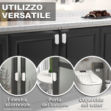 Carica l'immagine nel visualizzatore di Gallery, 2 Pezzi Maniglia Porta Esterna Adesiva, Bianco, Plastica ABS