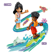 Carica l&#39;immagine nel visualizzatore di Gallery, LEGO Friends Divertimento sul Beach Buggy con Macchina Giocattolo, Tavola da Surf, Mini Bamboline, Delfino e Cane, Giochi Estivi per Bambini e Bambine dai 4 Anni 41725
