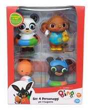 Carica l'immagine nel visualizzatore di Gallery, ODS - Bing - Set 4 Personaggi per Bagnetto Deluxe