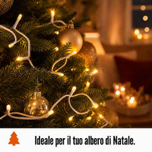 Carica l'immagine nel visualizzatore di Gallery, Hellum luci fiabesche 20 LED, lunghezza 2,85 m, luci fiabesche per interni, classico bianco caldo, <59lm, verde con spin