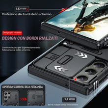 Carica l'immagine nel visualizzatore di Gallery, LeYi Cover per Samsung Galaxy S23 Ultra(Nero)