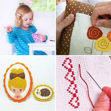 Carica l'immagine nel visualizzatore di Gallery, Romon 100 Colori Fili da Ricamo, Fili da Ricamo con Accessori per Amicizia Braccialetti Mestieri, Fili Punto Croce per Maglieria Punto Croce, 8m (100 Colori)
