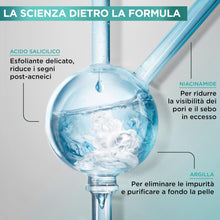 Carica l'immagine nel visualizzatore di Gallery, Garnier Maschera 3in1 Argilla, Per Pelli Miste e Con Imperfezioni, Effetto Purificante e Anti-Brufoli, Impurità Rimosse 