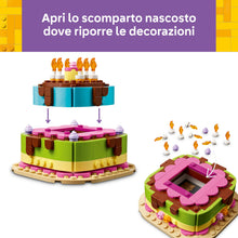 Carica l'immagine nel visualizzatore di Gallery, LEGO Torta della festa di compleanno 40815
