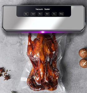 Macchina Sottovuoto per Alimenti Professionale 65 kpa Hilifix, Con sigillo più lungo da 30mm Sigillatore sottovuoto per alimenti freschi sia secchi che umidi, buste per aspirare inclusi