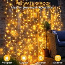 Carica l'immagine nel visualizzatore di Gallery, yowin Tenda Luminosa 3m x 3m 300 LED Luci Natale con Spina