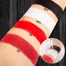 Carica l&#39;immagine nel visualizzatore di Gallery, Trucchi Halloween, Trucco Halloween Bambini Adulti, Halloween Trucco Make Up, Trucco Bianco Nero Rosso per Viso Corpo Halloween, Truccabimbi Set per Halloween Carnevale Feste
