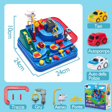 Carica l'immagine nel visualizzatore di Gallery, hahaland Giochi Bambini 3 anni Pista Macchinine - Set di Piste da Corsa Gioco di Avventura in Auto Macchinine per Bambini Regalo Bambino 2 3 4 5 Anni Compleanno Natale