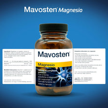 Carica l'immagine nel visualizzatore di Gallery, Mavosten® Magnesio: Complesso di magnesio con bisglicinato [60 capsule]