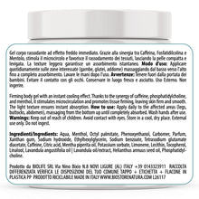 Carica l'immagine nel visualizzatore di Gallery, Crema Anticellulite Forte Rassodante Tonificante Effetto Freddo 550ml, Body Cream con Caffeina, Mentolo e Fosfatidilcoli