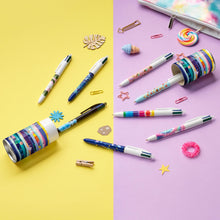 Carica l'immagine nel visualizzatore di Gallery, BIC 4 Colours Decor Box, Penne Colorate a Sfera, a Scatto, Set Cancelleria con 8 Penne BIC Multicolore, Punta Media, Ide