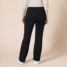 Carica l'immagine nel visualizzatore di Gallery, Amazon Essentials Pantaloni Tuta Da Donna A Gamba Dritta Con Coulisse, In Pile (Disponibili In Taglie Forti) Donna, Nero, L