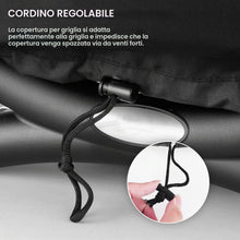 Carica l'immagine nel visualizzatore di Gallery, Onlyfire BBQ griglia a gas di Copertura per Barbecue per Weber Baby Q, Q100 Q120 e Q1000 gas griglie, nero