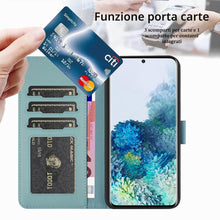 Carica l'immagine nel visualizzatore di Gallery, Custodia per Samsung Galaxy A18/A17/A26/A16,Gatti carini e colorati Cover Portafoglio Protettiva Libro Flip Caso Phone M