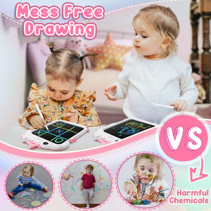 Unicorno Bambina Giocattolo Giochi Bambini - Idee Regalo Natale Compleanno Bambina Bambini Bambino 2 3 4 5 6 + Anno LCD Tavoletta Grafica Lavagna Magica Tablet Disegno Bambini Giochi Giocattoli Regali