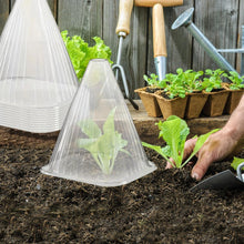Carica l'immagine nel visualizzatore di Gallery, KAHEIGN 20 Pezzi Campane per Piante da Giardino, 22CM x 19CM Copertura per Campana per Piante in Plastica Mini Serra Riu