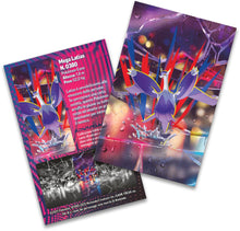 Carica l'immagine nel visualizzatore di Gallery, Pokémon: miniscatola da collezione Megaeroi (Mega Latias) del GCC Pokémon (un foglio di adesivi, una carta con l’illustrazione della miniscatola e due buste di espansione)
