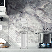 Carica l&#39;immagine nel visualizzatore di Gallery, Porta Carta Igienica da Terra, Colonna bagno porta rotolo dispenser supporto moderno,a prova di ruggine,può contenere 4 rotoli