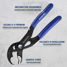 Carica l'immagine nel visualizzatore di Gallery, WORKPRO Pinza Regolabile da 12,7 cm, con Ganascia a V