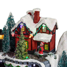 Carica l'immagine nel visualizzatore di Gallery, Avilia Villaggio di Natale con Musica e Luci: Atmosfera Magica per Le tue Feste Natalizie! Luci Scintillanti, Melodie Incantevoli e Atmosfera Natalizia Unica