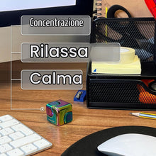 Carica l'immagine nel visualizzatore di Gallery, Bopster Fidget Cube Spinner | Spinner da mano in metallo anodizzato | Giocattolo sensoriale e antistress per bambini e a