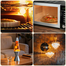 Carica l'immagine nel visualizzatore di Gallery, 5 Pezzi Lampadina Alogena G9 25W per Forno, Resistente Al Calore 300 Gradi, 260LM Bianco Caldo 2700K, Dimmerabile 230V, 