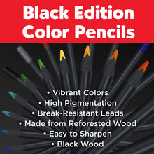 Carica l'immagine nel visualizzatore di Gallery, Faber-Castell 116424 - Matite colorate Blackwood, Black Edition, astuccio da 24 pezzi
