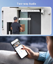 Carica l'immagine nel visualizzatore di Gallery, GALAYOU 2K Telecamera Wi-Fi Esterno/Interno, Videocamera Sorveglianza Esterno Wifi, IP Cam 360 Gradi PTZ con Visione Notturna a Colori, Sensore di Movimento, Audio Bidirezionale Y4 (1)