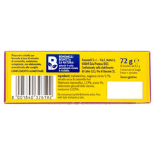 Carica l&#39;immagine nel visualizzatore di Gallery, Bonomelli Camomilla Solubile con Melatonina e Magnesio 16 Bustine, Contro Stanchezza e Affaticamento, Infuso Rilassante, Senza Zucchero (72g)