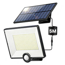 Carica l'immagine nel visualizzatore di Gallery, Lampada Solare da Esterno, Faretto Led da Esterno con Sensore di Movimento, 204LED 3 Modes Luce Solare Led Esterno con P
