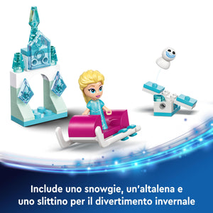 LEGO ǀ Disney Princess Calendario dell'Avvento 2024, Giocattolo di Natale con Personaggi tra cui Elsa, Tiana, Ariel, Vaiana e Mirabel, Giochi per Bambine e Bambini da 5 Anni, Idea Regalo 43253