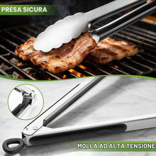 Carica l'immagine nel visualizzatore di Gallery, Pinze per grill, pinze da cucina extra lunghe da 17" (43cm,1PC)