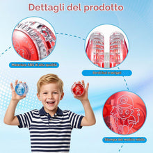 Carica l'immagine nel visualizzatore di Gallery, 5 Pezzi Yoyo Bambini LED Yoyo Professionale Yo-yo Luci Plastica Yo-yo Luminoso Reattivo per Principianti, Sacchetti Rega