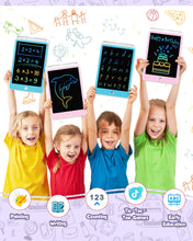 Carica l&#39;immagine nel visualizzatore di Gallery, ORSEN Tavoletta Grafica LCD per Bambini 8.5 Pollici, Lavagna Cancellabile per Stimolare la Creatività, Lavagnetta Magica Regali di Compleanno Per 3 4 5 6 7 8 anni Ragazzi Ragazze (Bianco Blu)