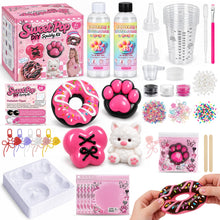Carica l'immagine nel visualizzatore di Gallery, VBACALA Kit Squishy DIY 6+, Crea Donut, Patita y Perrito
