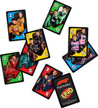 Carica l'immagine nel visualizzatore di Gallery, Mattel Games UNO F1 Gioco di Carte, 7+ anni, 2-10 giocatori