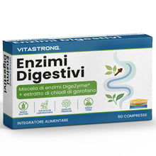 Carica l'immagine nel visualizzatore di Gallery, Enzimi Digestivi Completi con DigeZyme® e Chiodi di Garofano, 60 Compresse