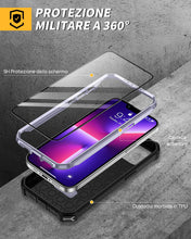 Carica l'immagine nel visualizzatore di Gallery, Lanhiem Cover per iPhone 13 Pro, 14FT Antiurto, 360° Supporto, Viola