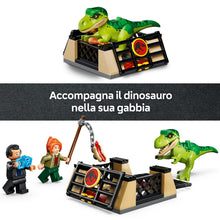 Carica l'immagine nel visualizzatore di Gallery, LEGO Jurassic World Camion da trasporto per il giovane T. rex 77978