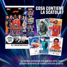 Carica l'immagine nel visualizzatore di Gallery, Topps Formula 1 2026 Turbo Attax - Starter Pack (Esclusiva online)