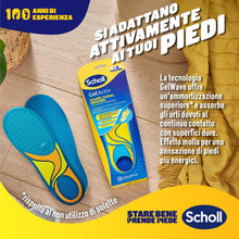 Carica l'immagine nel visualizzatore di Gallery, Dr. Scholl's Solette GelActiv Scarpe Casual e Sneakers, Solette in Memory Foam con Tecnologia GelWave Ammortizzante, Comfort per Piedi Comodi Tutto il Giorno, Taglia 40-46.5, Ritagliabili