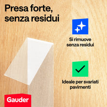 Carica l'immagine nel visualizzatore di Gallery, GAUDER Nastro biadesivo per tappeti - Colla per tappeti (10 m x 48 mm)