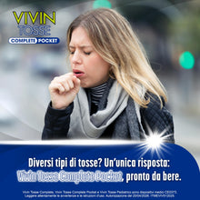 Carica l'immagine nel visualizzatore di Gallery, Vivin Tosse Complete Pocket Azione 3in1 Tosse Secca, Tosse Grassa, Mal Di Gola, 14 Stick 10ml. Senza Glutine e Senza Lat