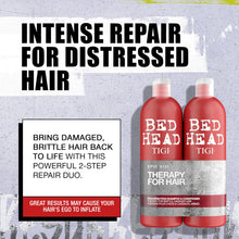 Carica l'immagine nel visualizzatore di Gallery, Bed Head by TIGI Resurrection Set Shampoo e Balsamo, 2x 750ml