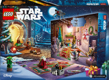 Carica l'immagine nel visualizzatore di Gallery, LEGO Star Wars Calendario dell'Avvento 2025 per Bambini da 6 Anni in su - Giocattolo per il Conto alla Rovescia di Natale con 24 Sorprese Incluse 2 Minifigure e 5 Figure di Droidi, Idea Regalo - 75418