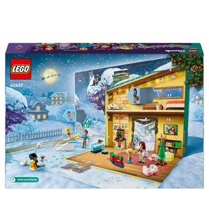 LEGO Friends Calendario dell'Avvento 2024, Giocattolo di Natale con 5 Mini Bamboline, 3 Animali e Accessori, Giochi Sociali per Bambini e Bambine da 6 Anni in su, Idea Regalo Divertente 42637